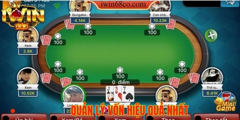 quản lý vốn hiệu quả nhất