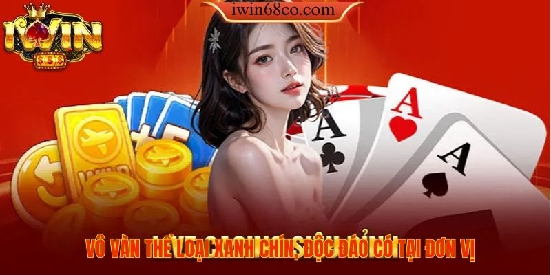 Vô vàn thể loại xanh chín, độc đáo có tại đơn vị